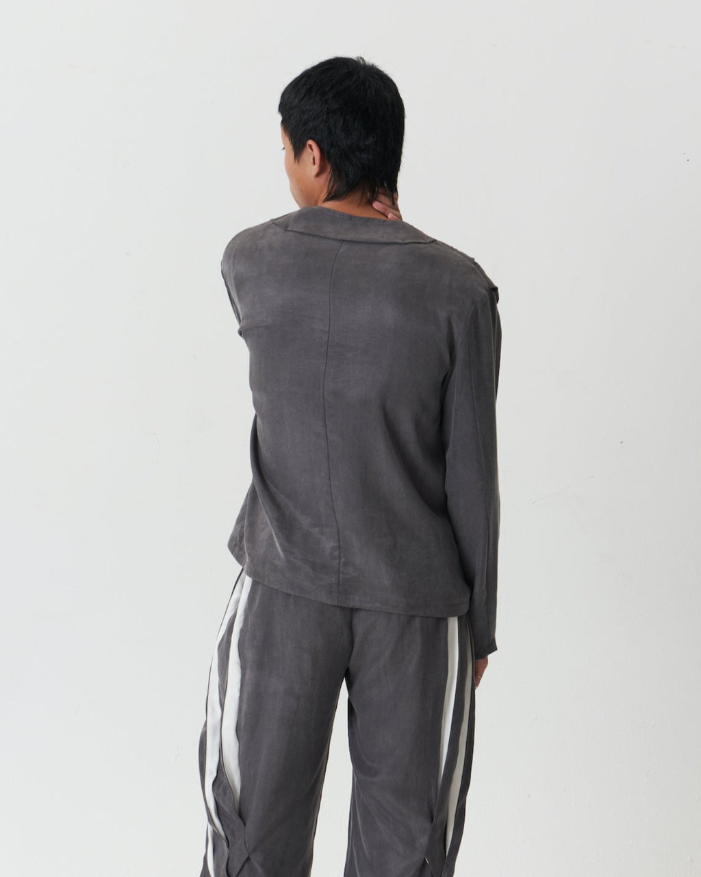 Folded Collar Blazer