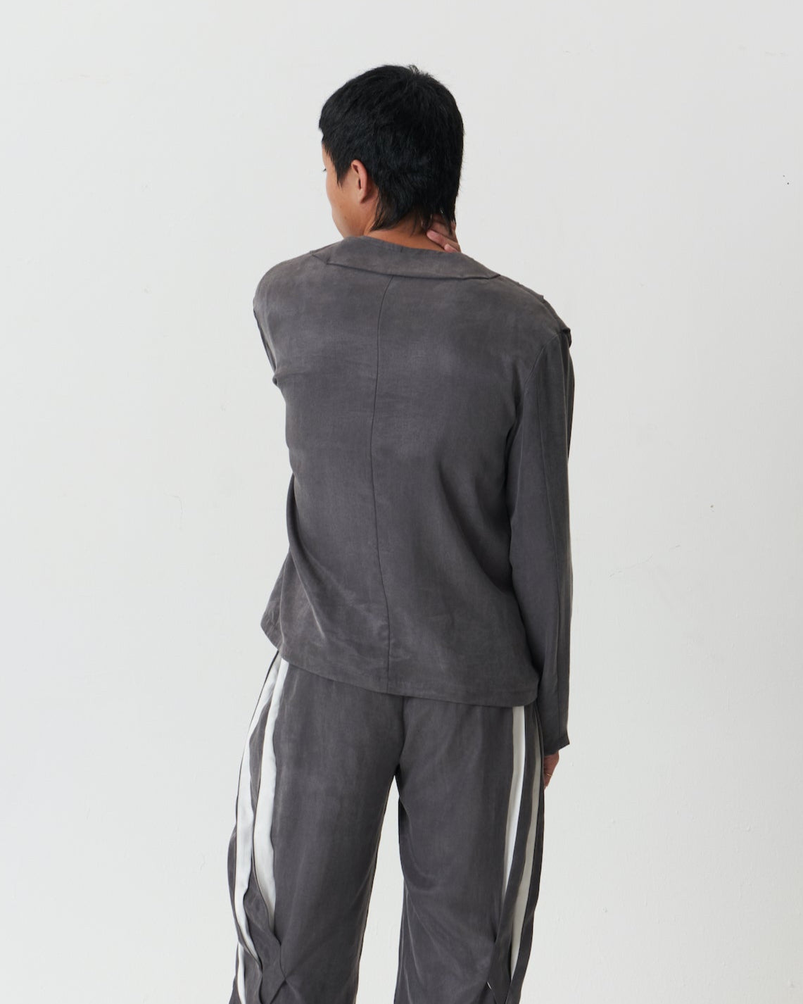 Folded Collar Blazer