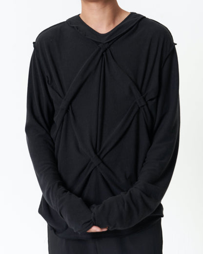 Pleated Knit Top